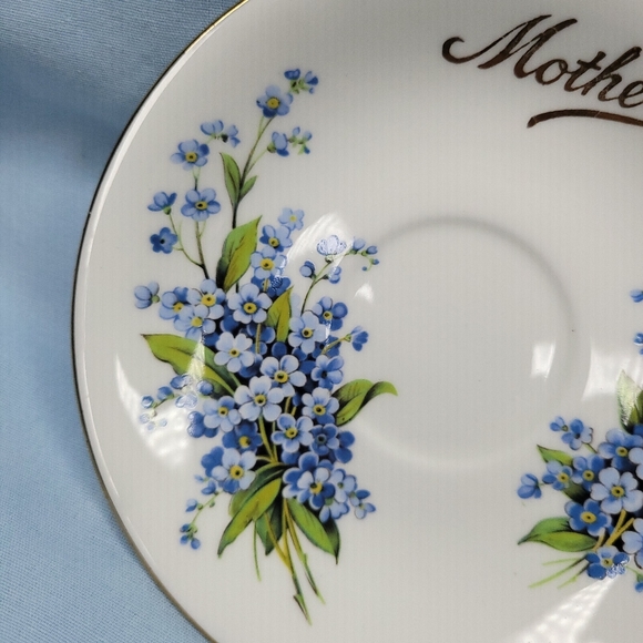 LEFTON Bone China Floral Saucer 5 1/2" - Picture 4 of 9